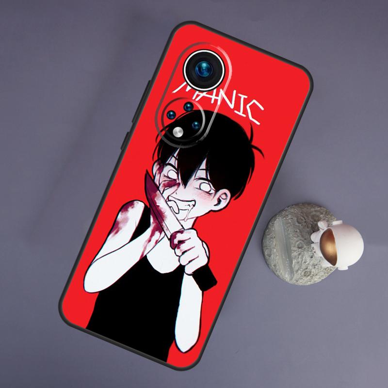Omori Game For Huawei Honor Magic 5 Lite 70 50 X8 X9 a P20 P30 P40 P50 P60 Pro P Smart Nova 9 5T Case