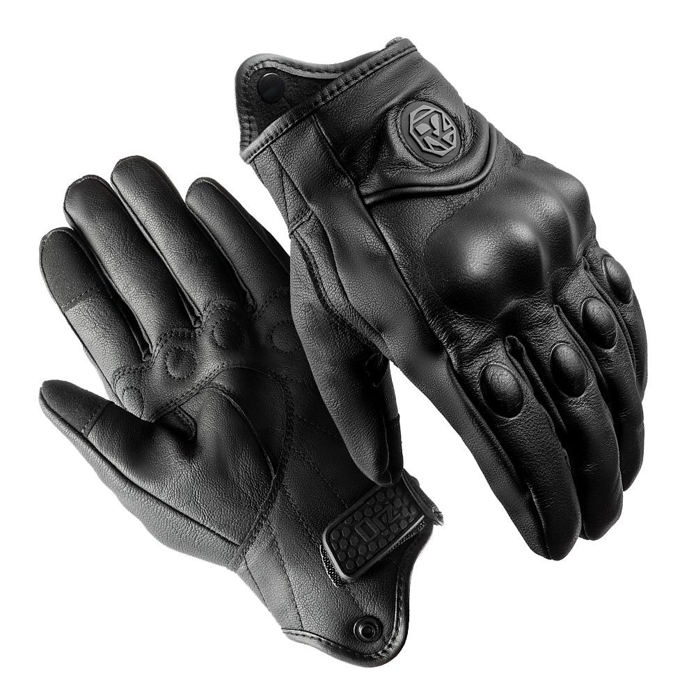 Motorcycle Riding Gloves, Goatskin, Full-finger Gloves, Gloves for Motorcycles, Gloves