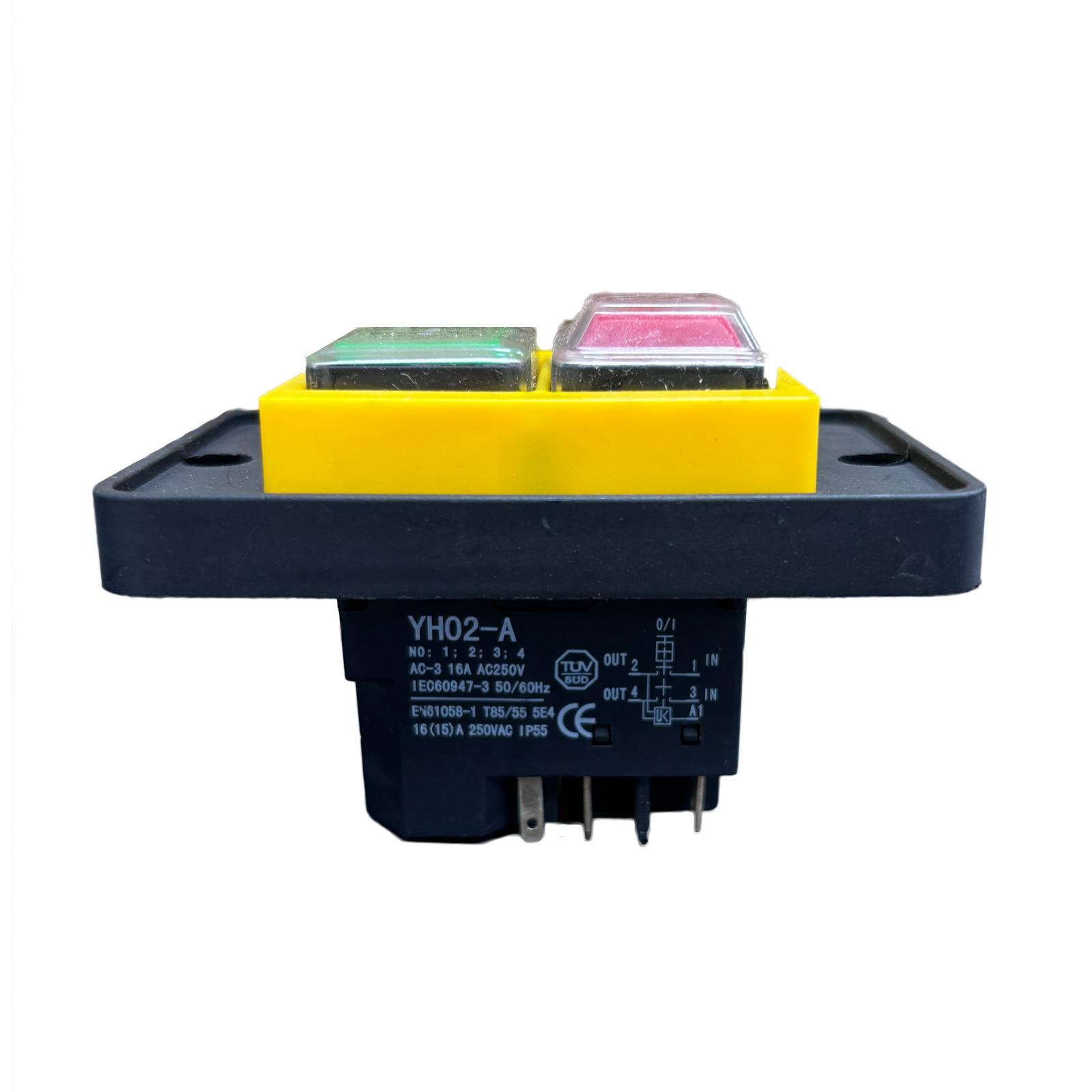 

Upgraded Electromagnetic Switches Momentary Button Electromagnetic Button Switches Plastic Push Button Simple Install 5