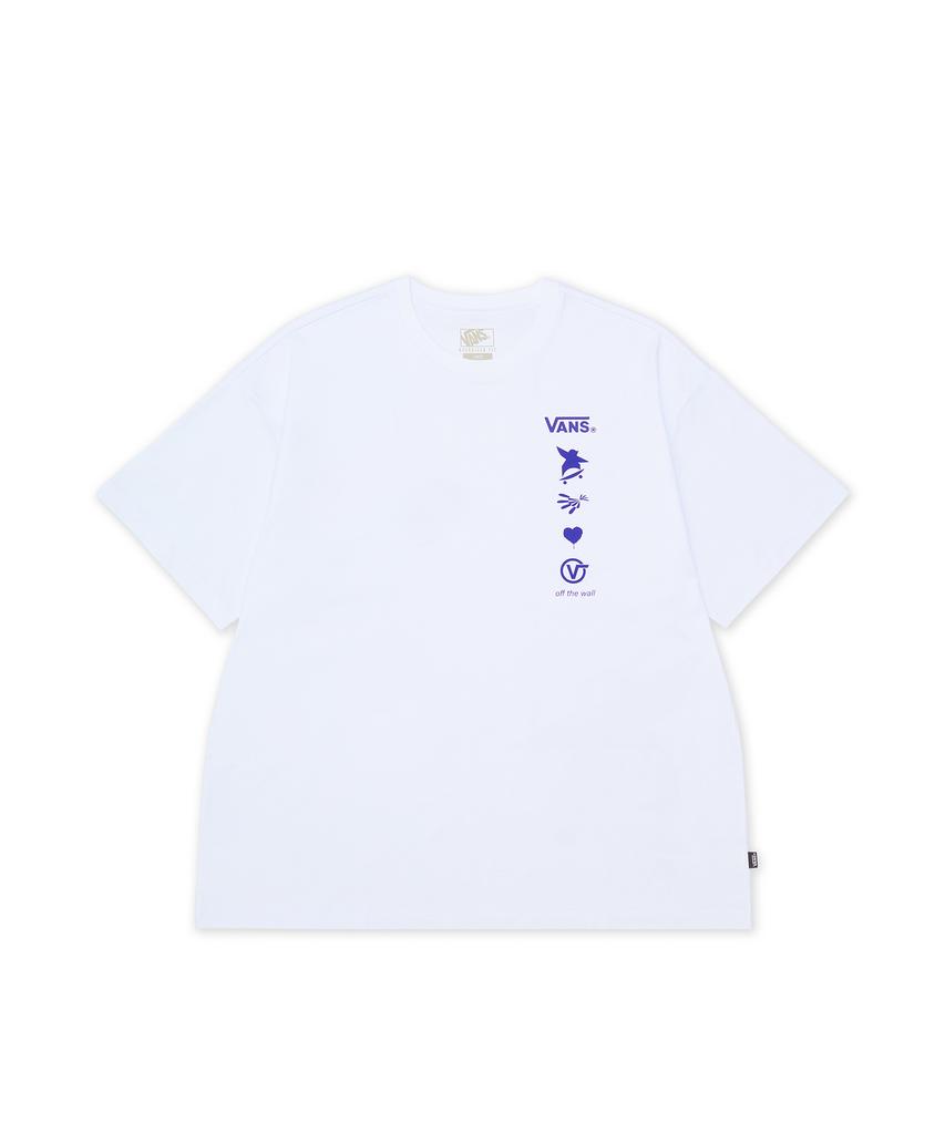 VANS Bird Short Sleeve T-Shirt - Blanc Des Blancs / Vn000Tkyjvy1