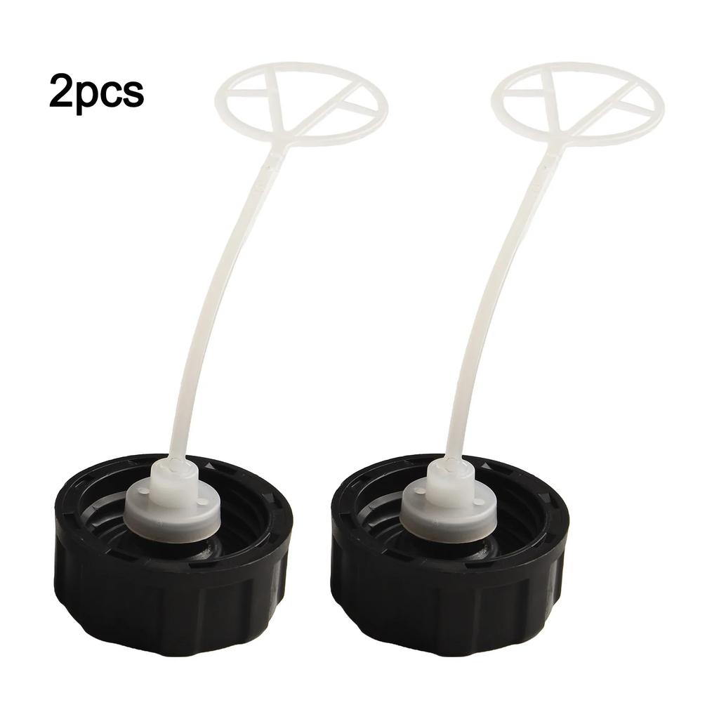 2pcs Plastic Fuel Tank Cap For 43cc 49cc 52cc 55cc Petrol Scooter Garden Engine Fuel Tank Chainsaw Mowers/hedge Trimmers Accesso