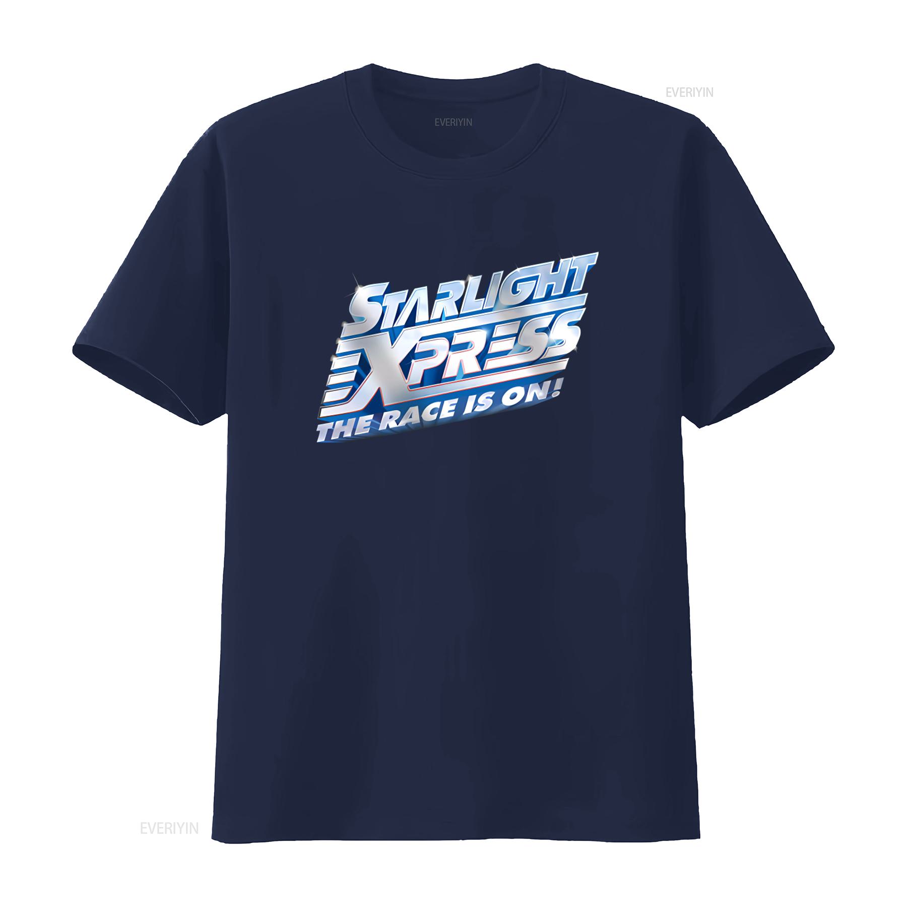 

Starlight Express The Race Is On Logo T Shirt New Official Theatre Show Musical vintage Washed Comfortable Stylish M