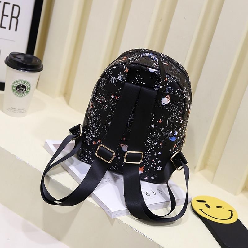 space print backpack