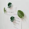 4PCS Creative Green Turtle Leaf Fridge Magnet for Kitchen Message Board Refrigerator Magnet Sticker Gift Home Decoration
