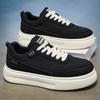 Premium Cloth Surface Men Canvas Sneakers Bestseller Low Cut Skate Shoes Flexible Non Slip Rubber Sole Versatile Outdoor  Shoes