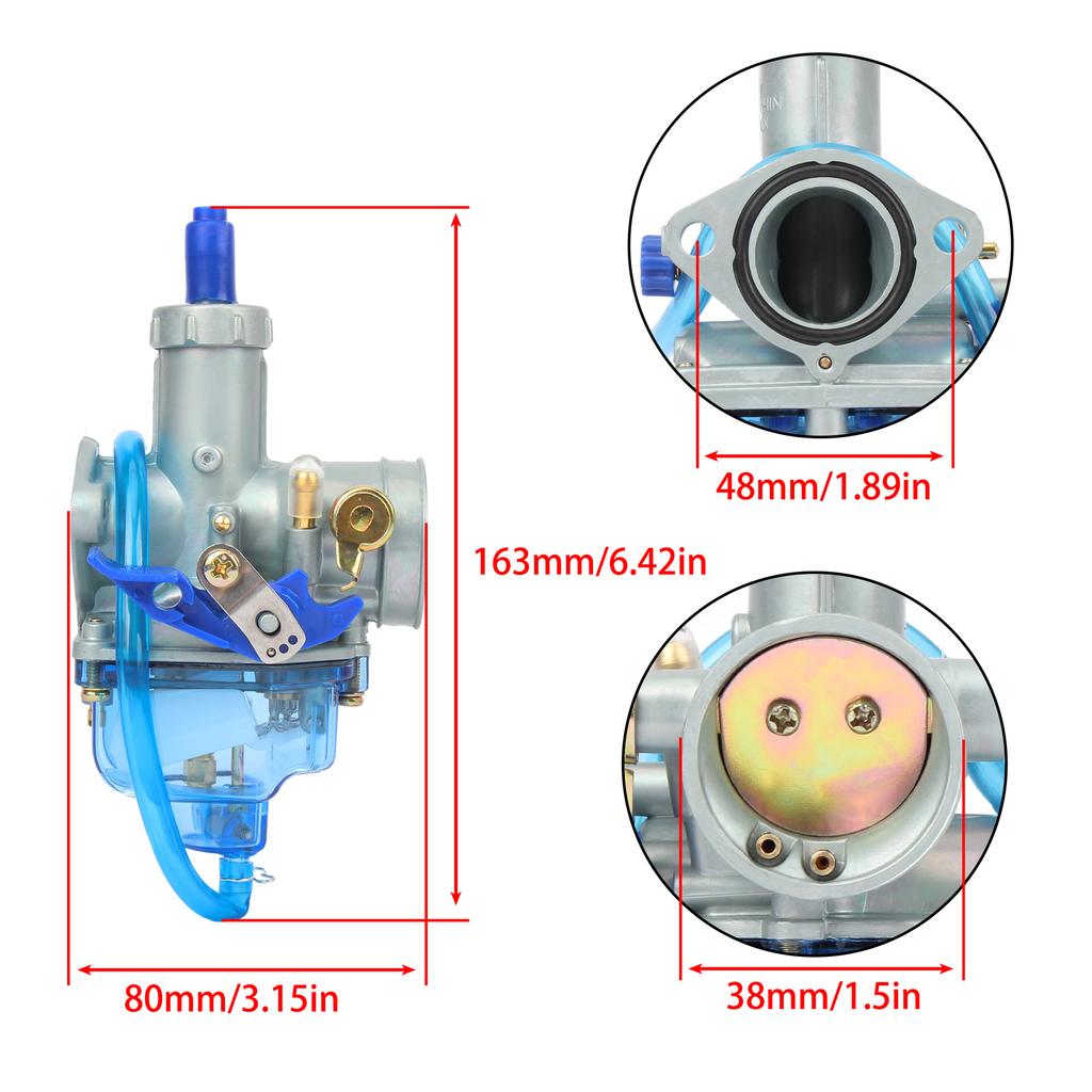 Pitbike 125CC PZ26 Carburetor CG125 For Honda Keihin 26mm CB125 TRX250 TRX 250EX XR100 XR200 Enduro Motorcycle Carburetors