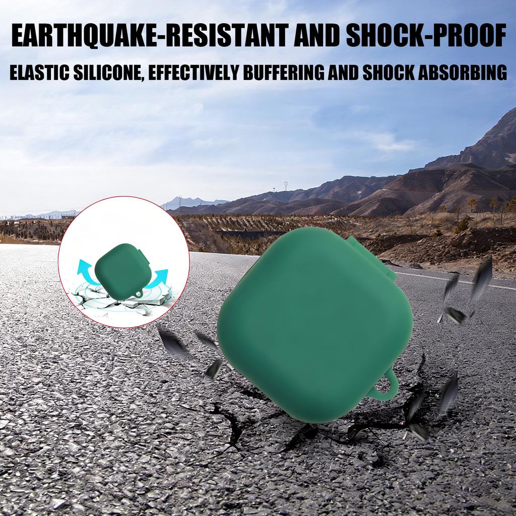 Wear Resistant Silicone Earphone Case Cover Dust Resistant for Buds 4P Earbuds Shockproof Protector Sleeve