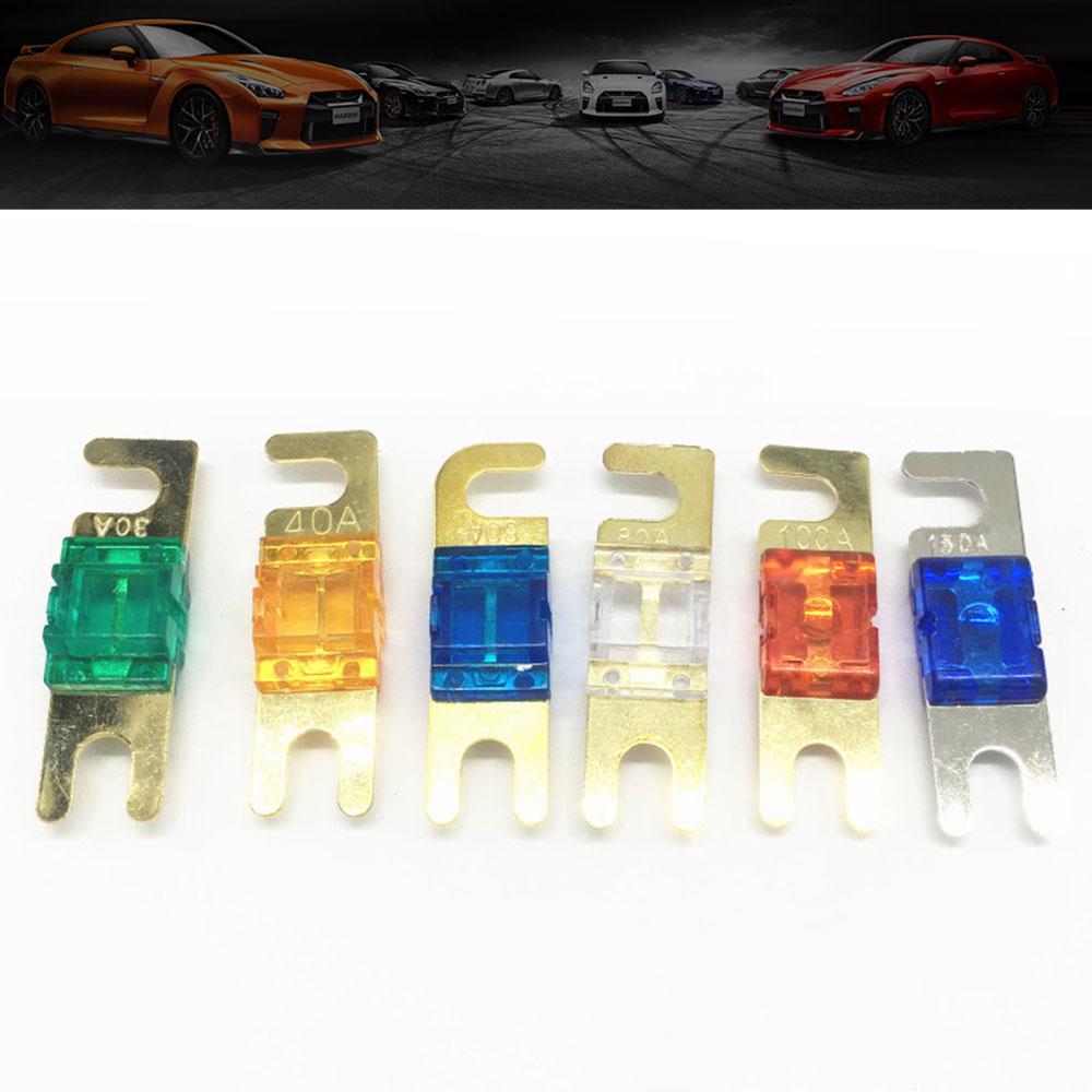 5 ST Bil Säkringar Mini Bil Stereo Ljud AFS Säkring 32V ANL 30/40/60/80/100A Auto Säkring Säkringar Kretsskydd Säkring Biltillbehör