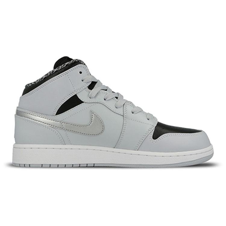 Jordan 1 Retro Mid GS Pure Platinum 554725-032