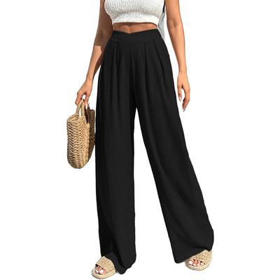 Women's Casual Solid-Colored Trousers