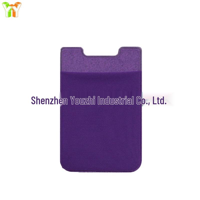Back-Adhesive Card Holder for Phones – Compact, One-Piece Design for Credit & Bank Cards