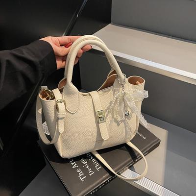 Premium Handbag Bag Women's New Trendy Fashion Versatile Shoulder Bag Commuter Messenger Bucket Bag