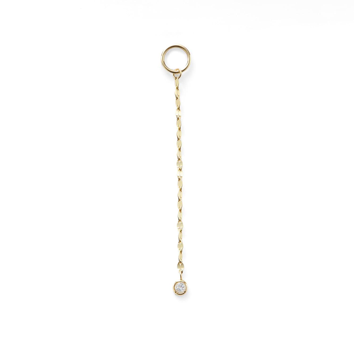 

K10 Topaz Charm [NOJESS] [Tiny Charm] білий