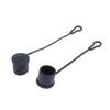 2 Pezzi Coperchio Antipolvere in Silicone Per Spine di Alimentazione Audio di Rete Connettori Speaker Xlr 6.35Mm Tappo Protettivo Impermeabile