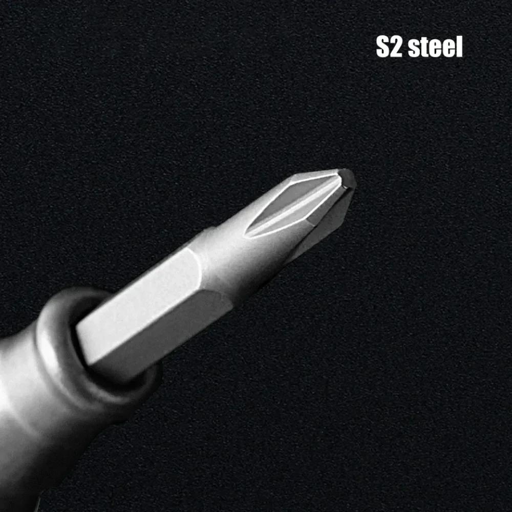 NEW Titanium Alloy Screwdriver Handle, Handheld Screwdriver Portable Key Necklace for Outdoor Camping Convenient EDC Small Tool