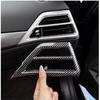 For BMW 2 3 4 Series G42 G20 G22 G23 G26 M3 G80 M4 G82 2024 Car Dashboard Panel Side Air Condition Vent Outlet Cover Trim