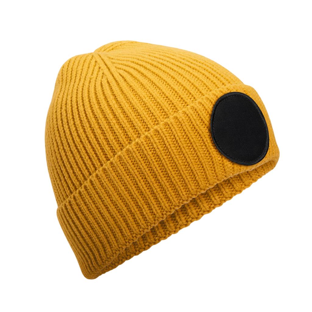 Fashion Circular Patch Beanie
