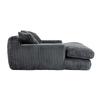 Modern rope sleeper sofa cloud sofa, 3 soft pillows, comfortable single-seat floor sofa