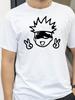90S Hip Hop Top Tshirt Manga Japanese Anime Jujutsu Kaisen T Shirt Gojo Satoru Tops Yuji Itadori Cropped Tees Tshirt