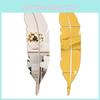 Chic Modern Feather Mirror Removable Wall Sticker For Unique Home Room Diy Decoration