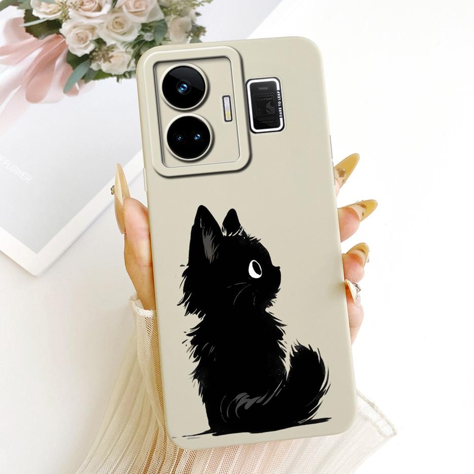 For Realme GT Neo 5 Case RealmeGT3 RMX3709 Cool Owl Dragon Painted Cover Soft Silicone Case For Realme GT 3 GT3 GTNeo5 240W Bags