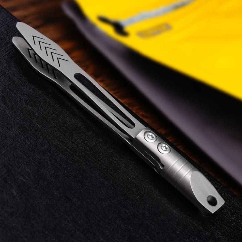 Alloys Precisions Tweezers Keychains Multiple Use Tool for Crafts Electronics and Cosmetic Applications