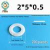 Thickened Nylon Plastic Flat Washer: Hard Plastic Gasket M2-M16