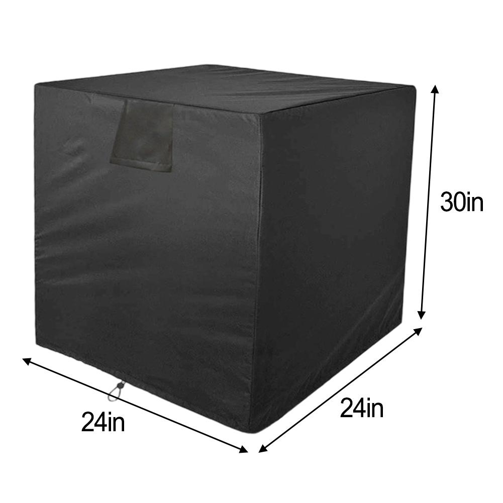 Outdoor Square Vertical Air Conditioner Cover Air Conditioner Outdoor Unit Rain Cover Central Air Conditioner Protective Cover