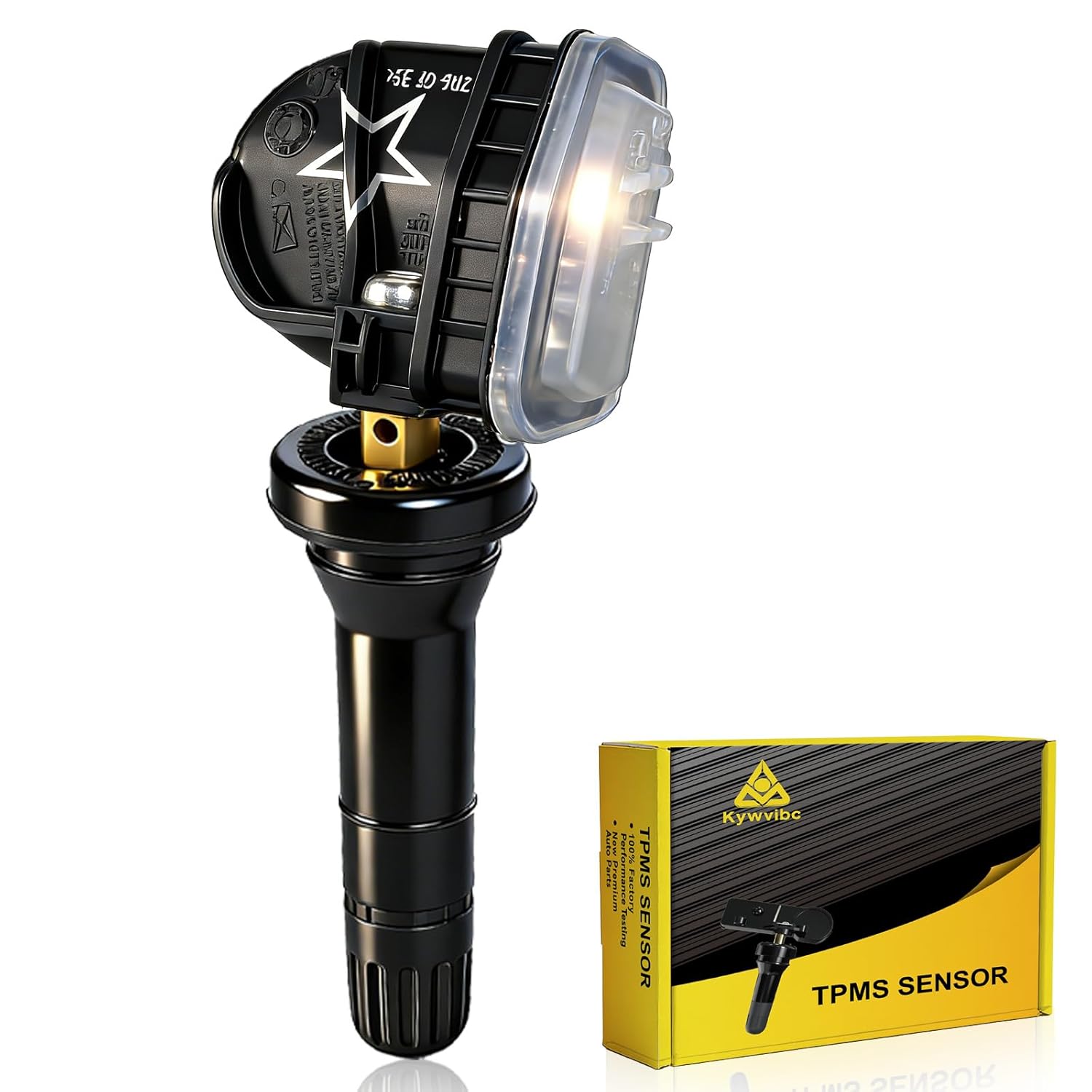 

1PC TPMS Sensor 315MHZ, Pre-Programmed Tire Pressure Monitor System Sensor Compatible with Buick Chevrolet GMC Pontiac Replace 13598771, 22854866 1PC