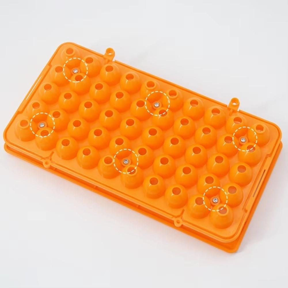 18mm Holes Test Tube Rack 50-Slot Sampling Tube Rack Centrifuge Tube Rack for 5mL 10mL 15mL Tubes
