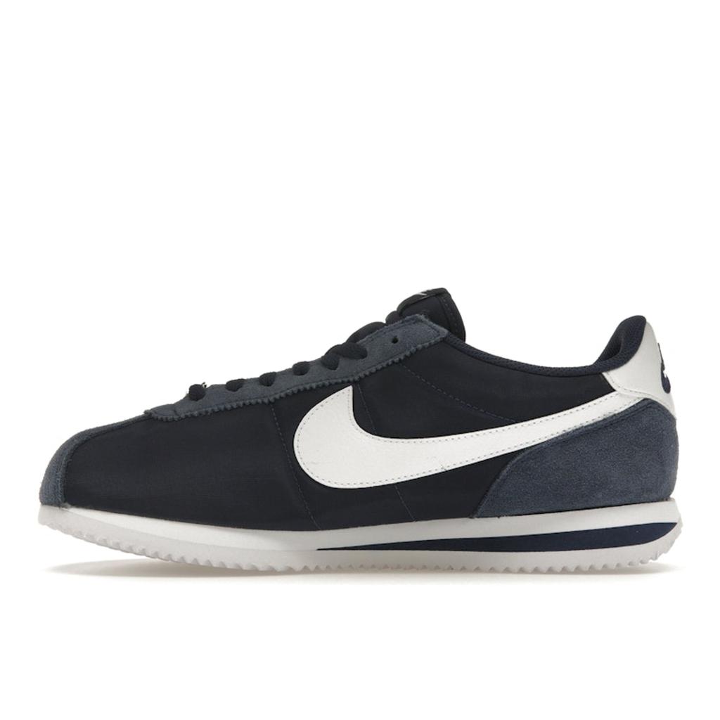 Nike Zapatillas de deporte Cortez Midnight Navy para mujer, color azul y blanco, DZ2795-400