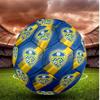 Leeds United Size 5 Football High Elastic Soccer Ball For Outdoor Competition Daily Training Play