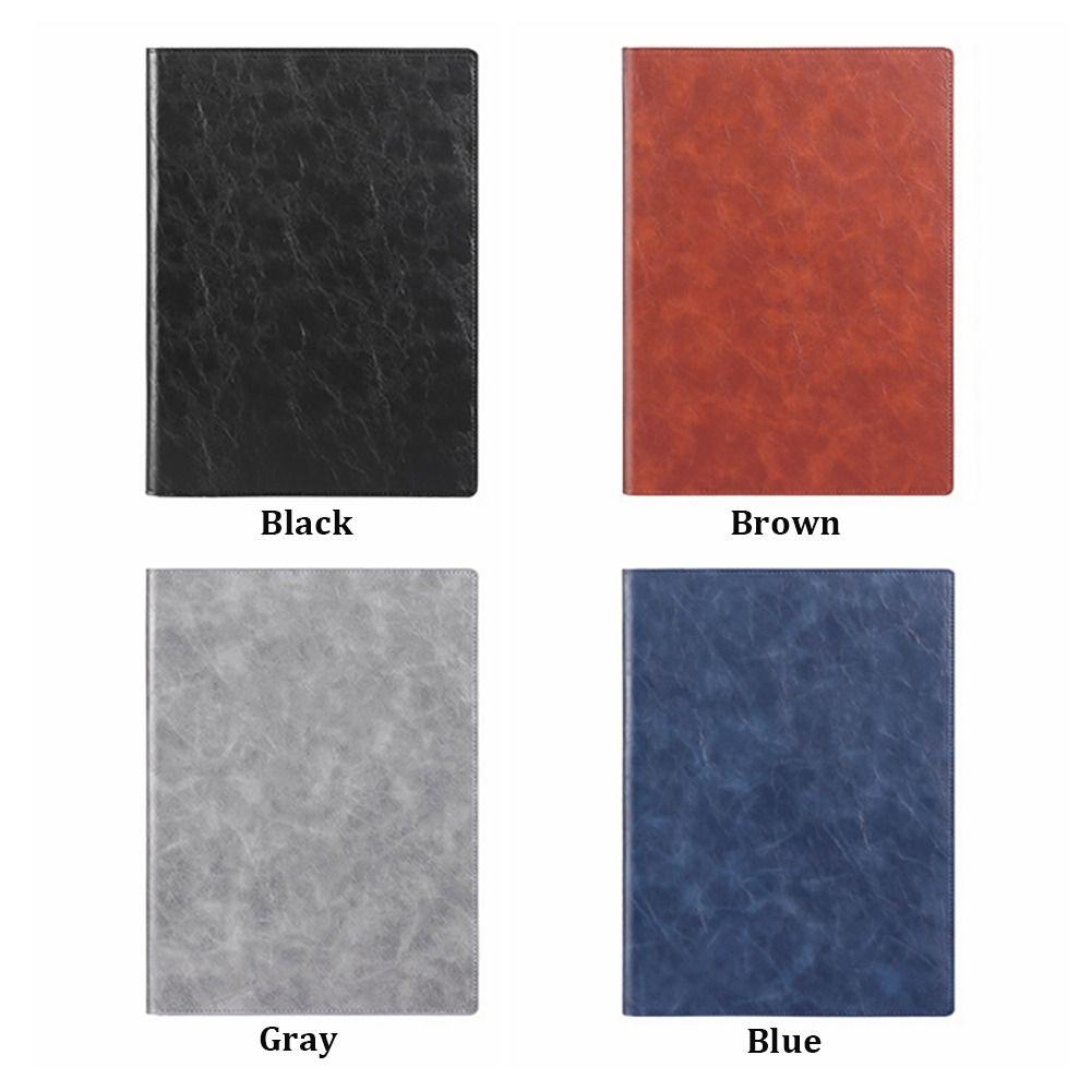 PU Leather Contract Document Clip With Card Holder Writing Pad A4 File Folder Clipboard  Business