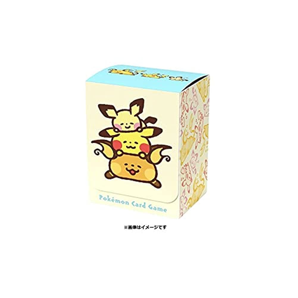 

POKEMON Кейс для колоды: 80+ карт Покемон Пикачу Райчу Юрта Чиби