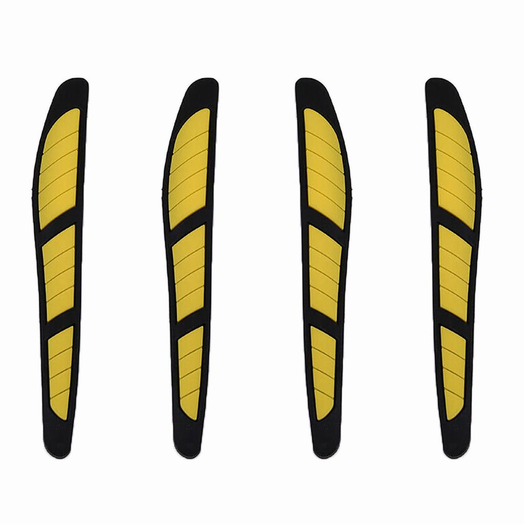 2/4pcs Edges Rearview Mirror Guard Strip Protector Anti-collision Sticker Fashion Cars Accessory