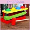 Wooden Toddler Color Matching Hammering Toy Interactive Ball Game For 1-2-3 Year Olds