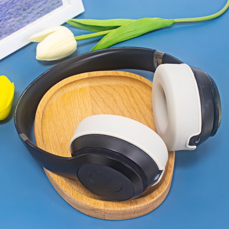 EarPads Silicone Ear Cushions Replacement Protective Cover for 4 Headphone (1Pair)