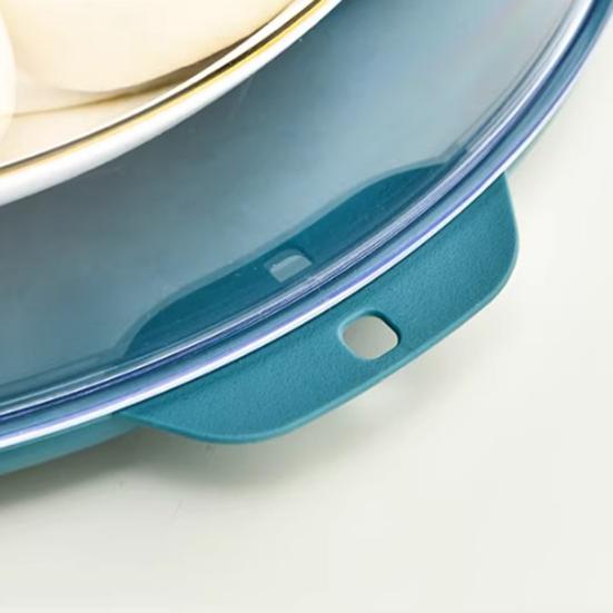 Crisper Box Stackable Food Storage Container Keep Food Freshness Plate Cover Reusable Insect Dust Protection Dish Cover