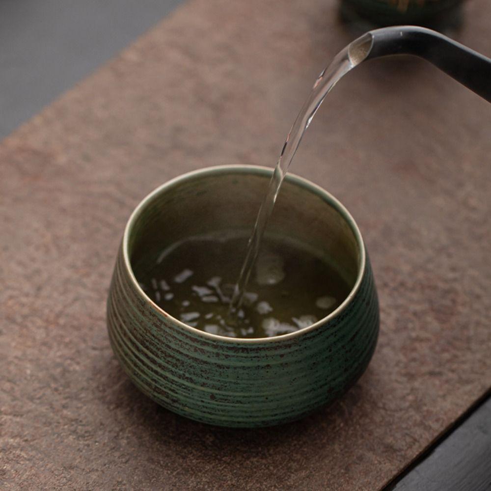 Large Capacity Matcha Bowl Smooth Tea Ceremony Tool Tea Brush Stand for Tea Set Accessories