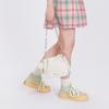 New Miffy Synthetic Leather Shoulder Bag, Bucket Bag, Chain Bag, Crossbody Bag Regular Women's White/Pink MF2444-01