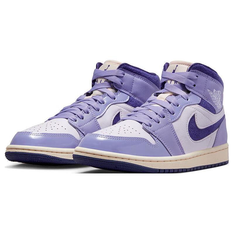 New JORDAN 1 Mid Se Chenille Sky J Light Purple Women's DZ3745-500