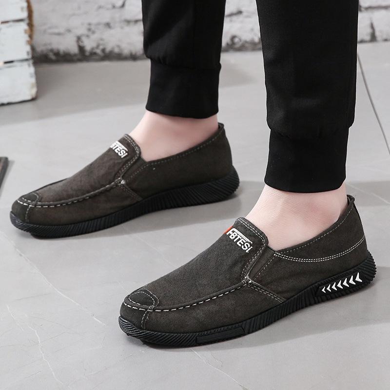 Men Sneakers Casual Shoes Slip On Men Shoes Denim  Lightweight Comfortable Outdoor Walking Sneakers Men Zapatillas Hombre