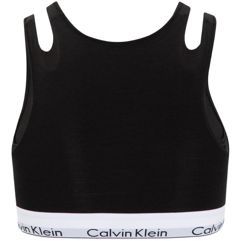 Calvin Klein Modern Gravity Bralette Women Underwear Space-Black QF7200AD-UB1