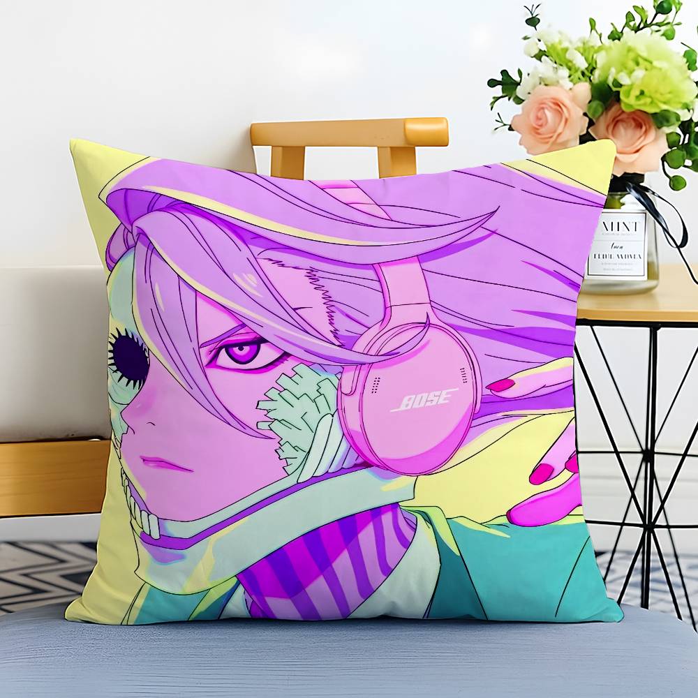 Anime D-Dandadan-MT Cartoon Pillow Case Printed Brushed Fleece Pillow Baby Skin-Touch Eco-Friendly Dye-Sublimat
