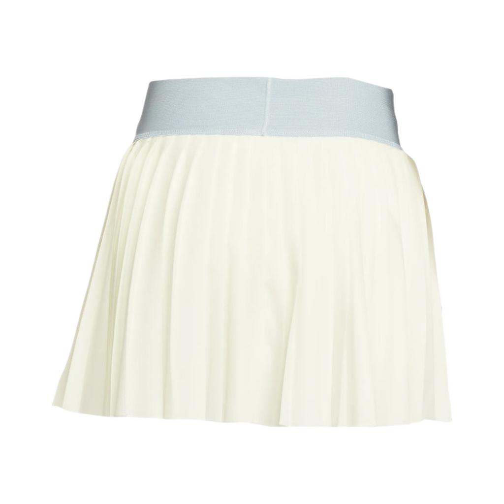 Nike Advantage Dri-Fit Elastic Lightweight Quick-Drying Comfortable Tennis Pleated Skirt Women Bottoms Sail-White Rage-Blue HF6596-134