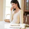 Langsha Women's Thin Cotton Blend Thermal Body Shaping Base Layer Top