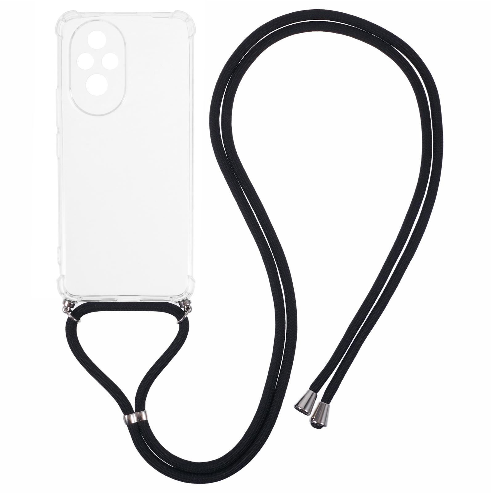 

Прозрачный чехол для Honor 200 5G Защита от падений Мягкий ТПУ чехол для телефона со шнурком A