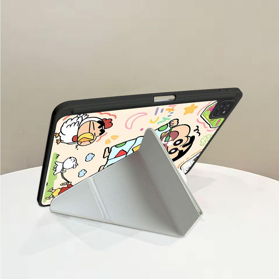 Tablet Case For iPad Air 4 5 M3 M2 1 2 M4 11inch Pro 2025 Pro 11th 10th 9th 8th 7th 12.9inch Mini 6 7 Holder Cover Cra-yons