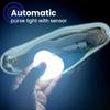 Heart Shaped LED Night Light Keychain USB Rechargeable Easy Carry Soft Glow Portable Lamp for Backpack Night Outings