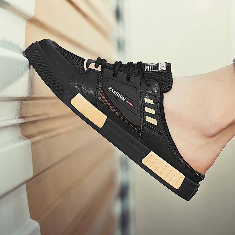 Fashion 2024 Summer Men's Casual Shoes Fashionable Men's Half Slippers Men's Sports Shoes Brand Shoes Slippers Men Zapatos De Hombre
